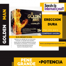 GOLDEN MAN PENE GRANDE POTENCIA ERECCION DURA 931568025